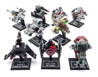 Display Stand for Lego Star Wars Microfighters