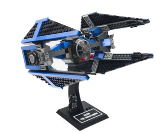Display Stand for Lego Star Wars 6206 TIE Interceptor / 75240 Major Vonreg's TIE Fighter
