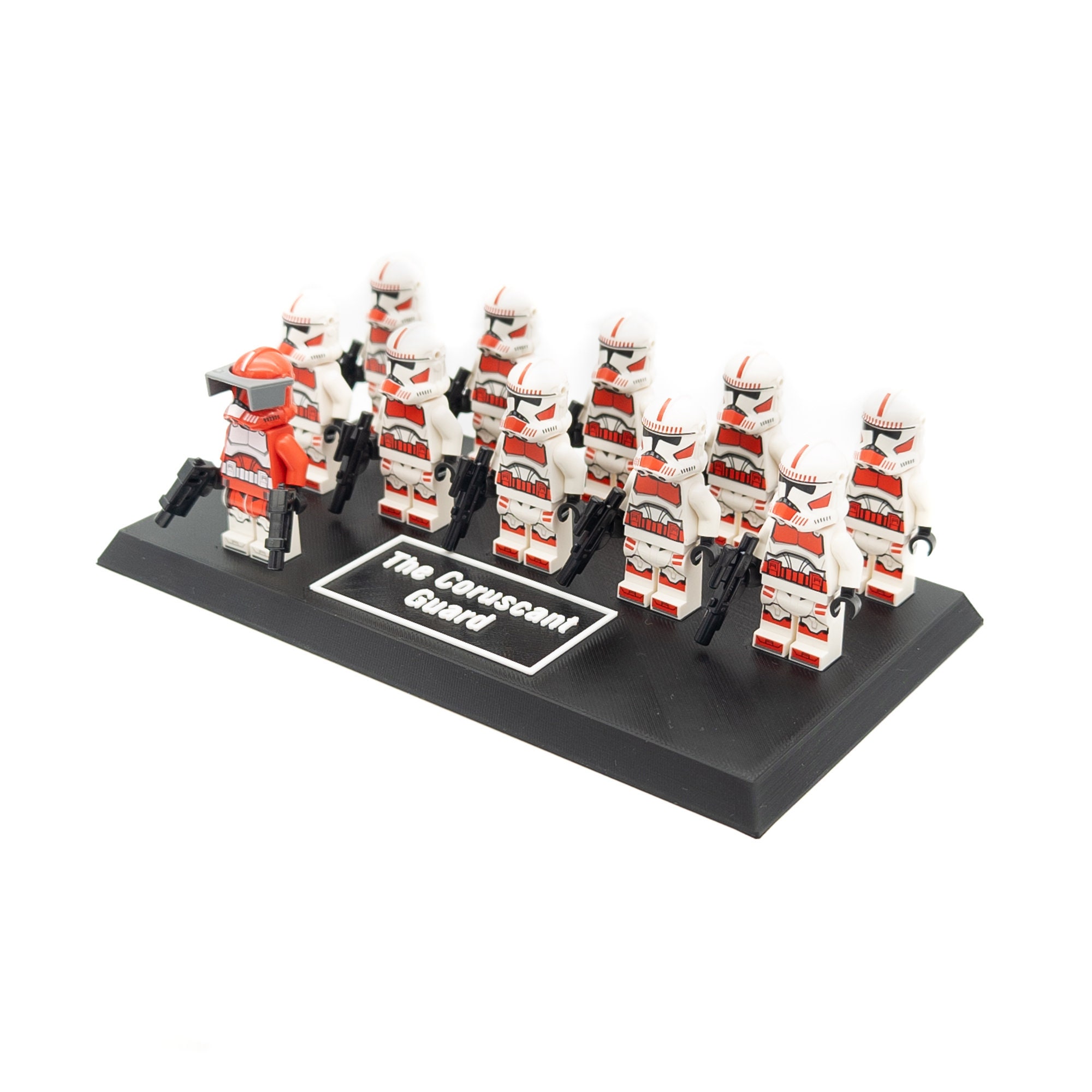 Display Stand for Army Legion Building Lego Star Wars Clone Troopers  Stormtroopers