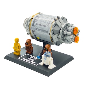 Display Stand for Lego Star Wars 75136 Droid Escape Pod