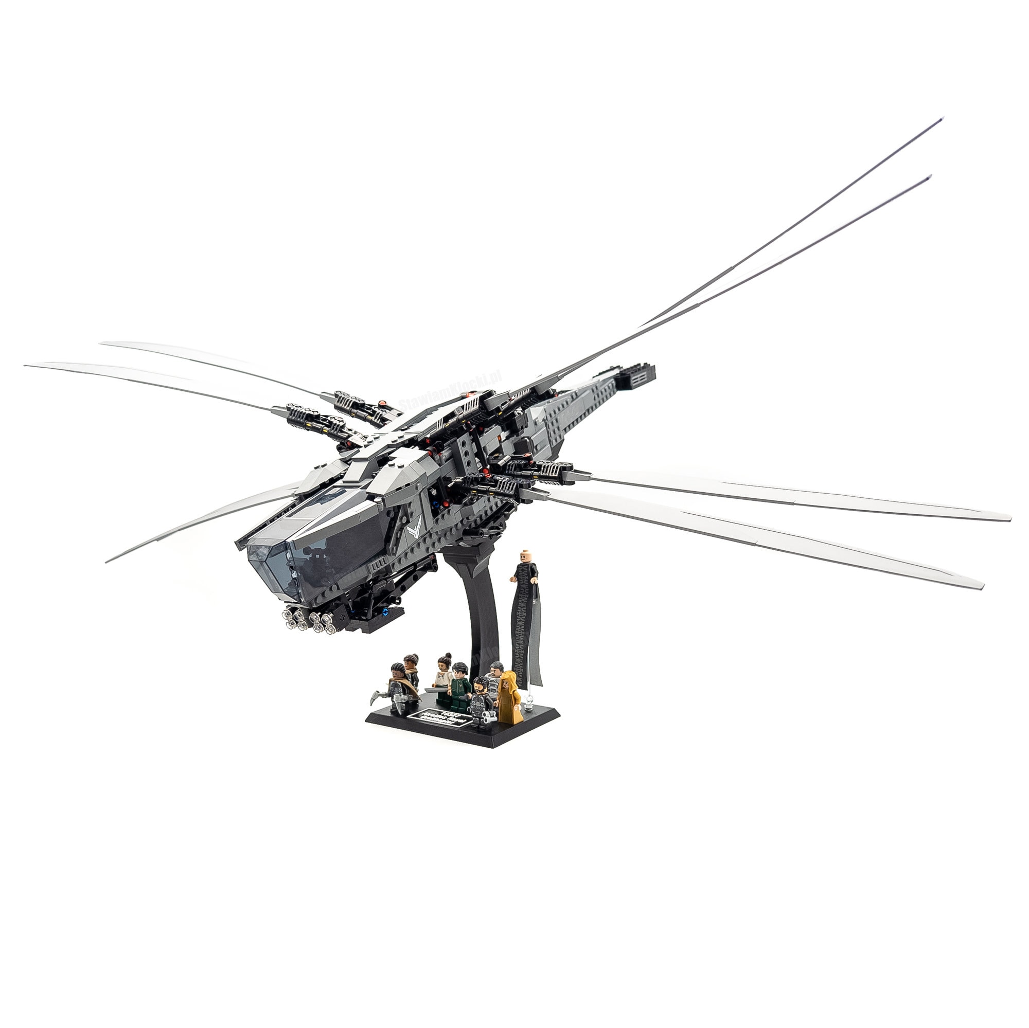 LEGO 10327 ICONS Dune Atreides Royal Ornithopter用ディスプレイ