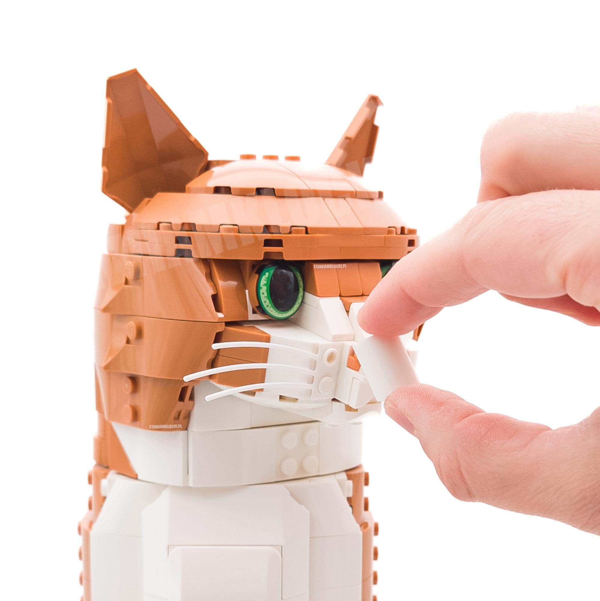 Whiskers for LEGO 21349 Tuxedo Cat / 21376 Orange Cat | 3D File