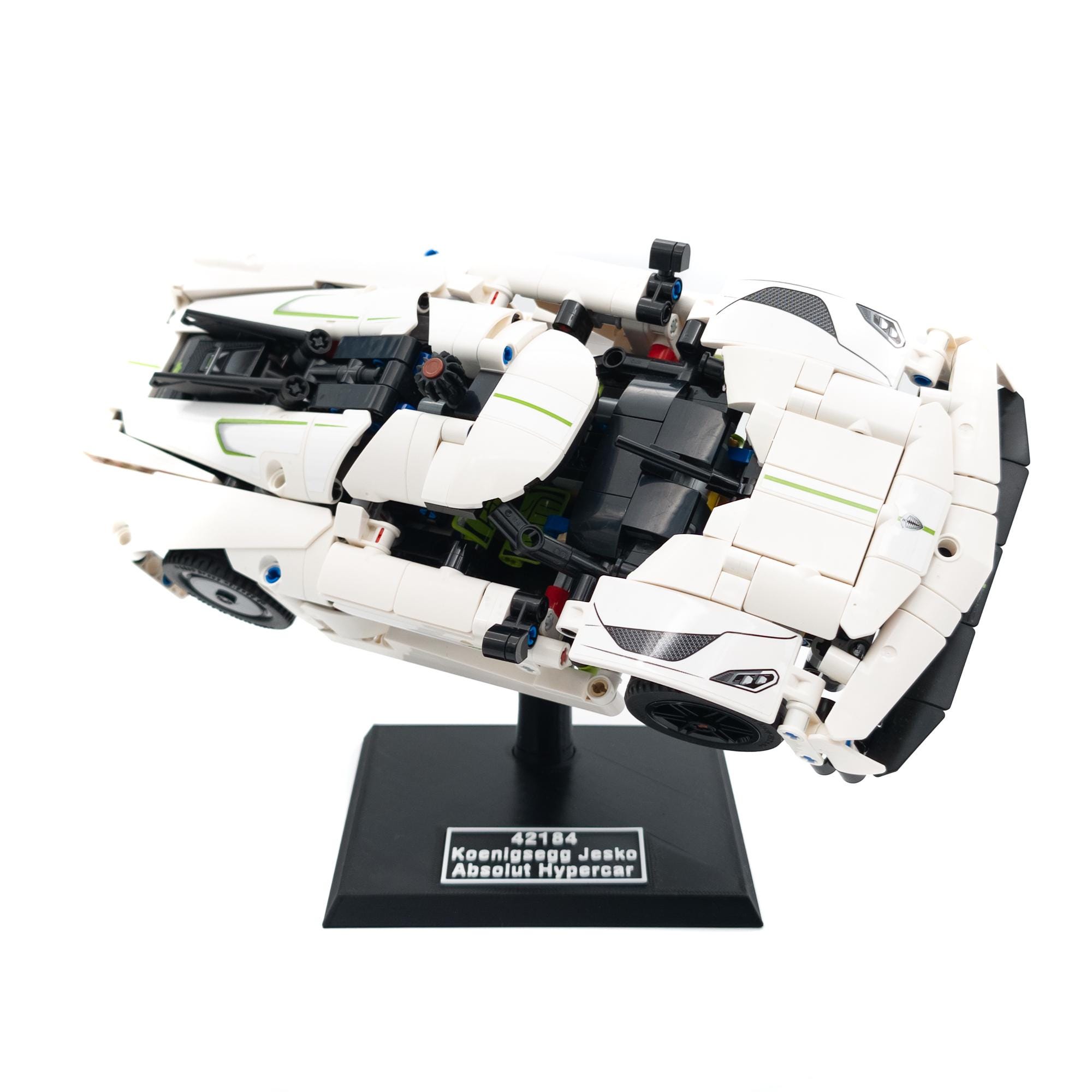 Display Stand for LEGO Technic 42184 / 42173 Koenigsegg Jesko