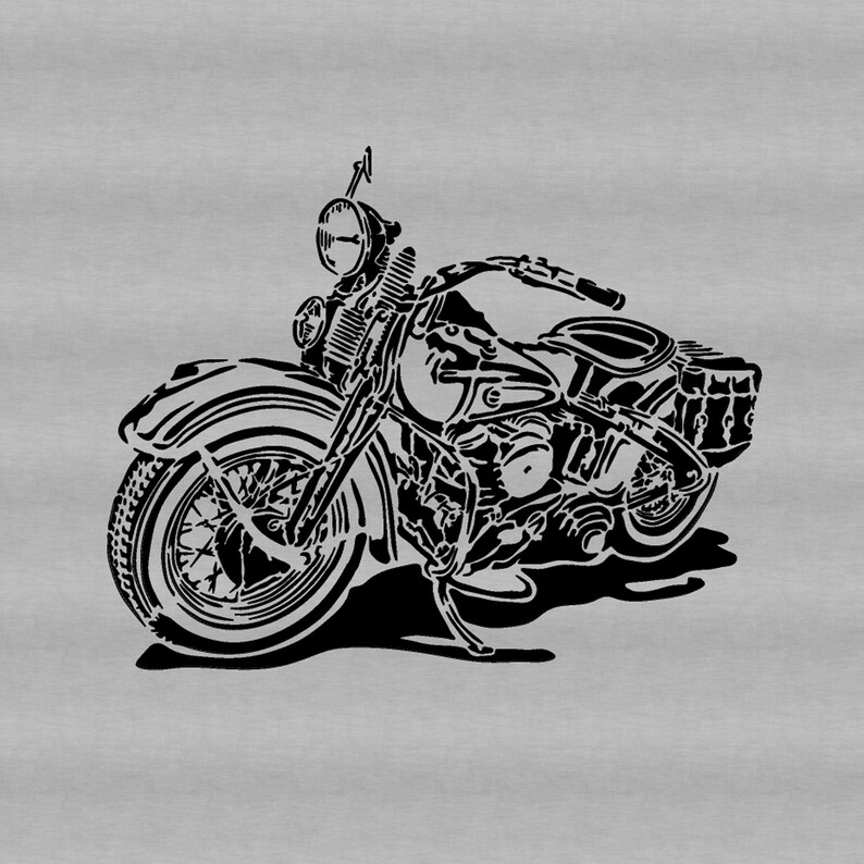 Harley Davidson Wall Panel LASER cutting CNC Router file Etsy