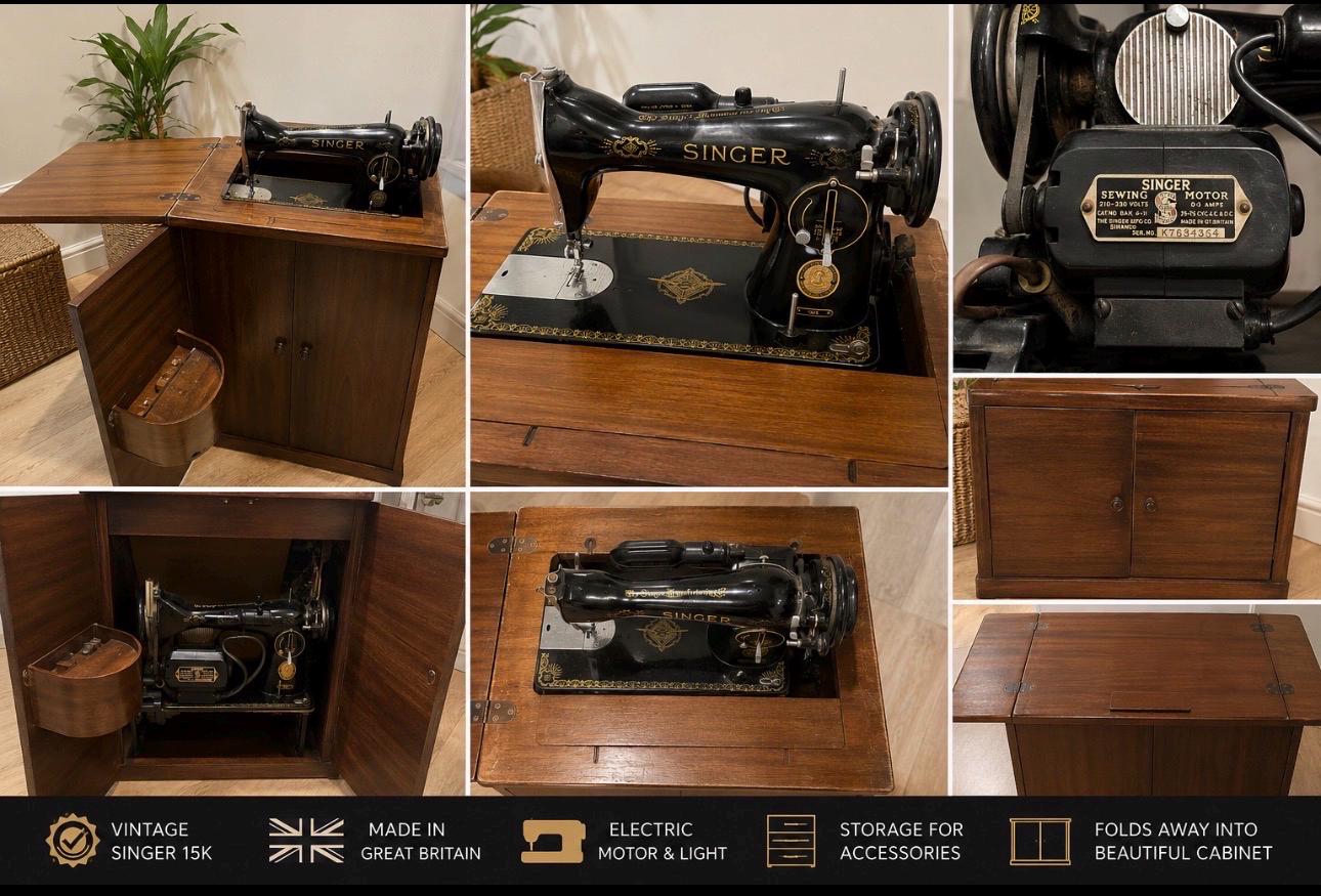 Antique sewing machine table - Etsy 日本