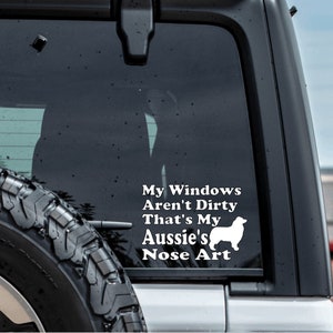 That's My Aussie's Nose Art Decal