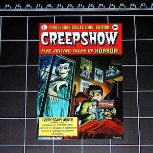 Creepshow comic book / movie logo decal sticker 80s horror stephen king romero halloween comic horror 1980s 80s