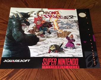 Chrono Trigger SNES Super Nintendo Retro Video Game Style 24
