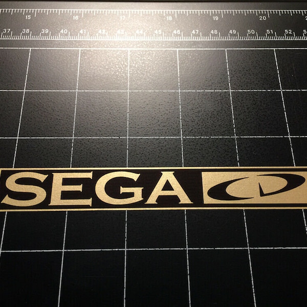 Sega CD video game system console logo decal sticker retro 1990s old school classic 90s video gaming vintage Sonic the Hedgehog