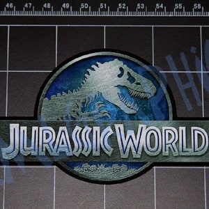 Jurassic World movie logo vinyl decal sticker dinosaur Jurassic Park movie Raptor Trex Isla Nublar