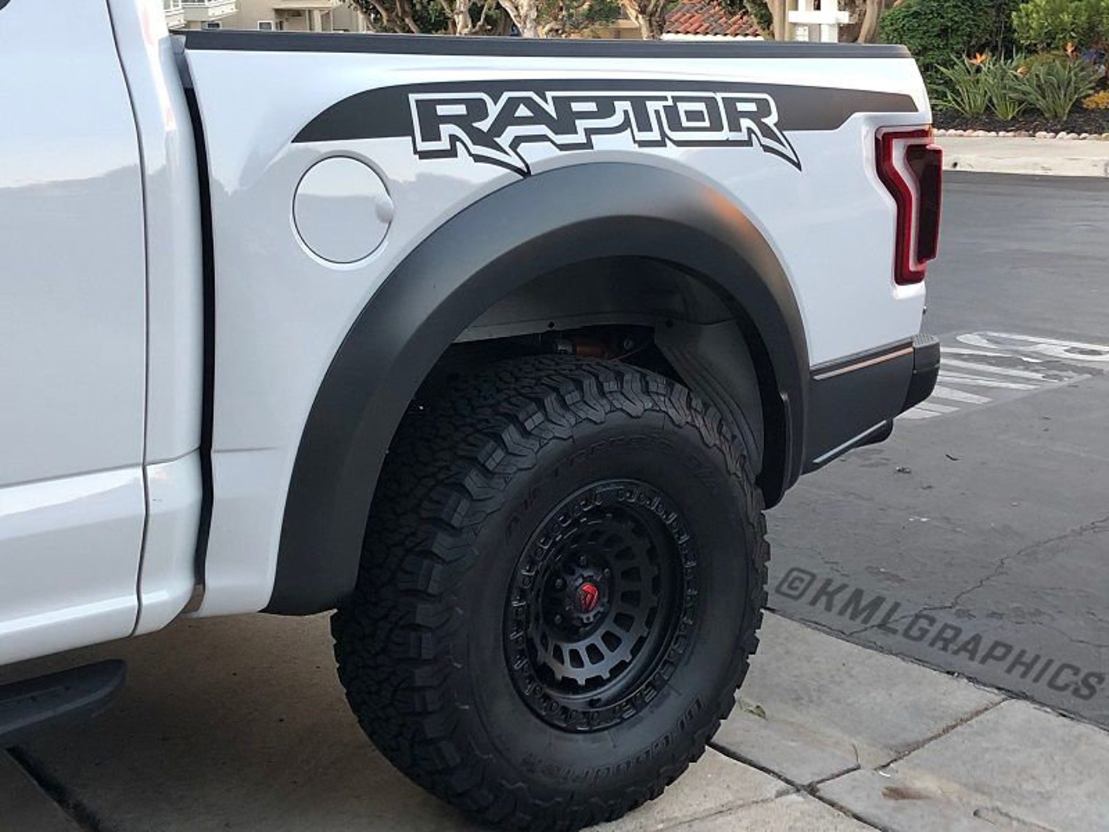 2019 / 2020 + RAPTOR Style Svt Fender Bed Side Logo Graphics F150 F-150 ...