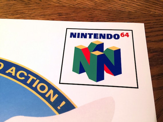スーパーマリオ64 jpn ウォールポスター ボックスアート レトロビデオ
