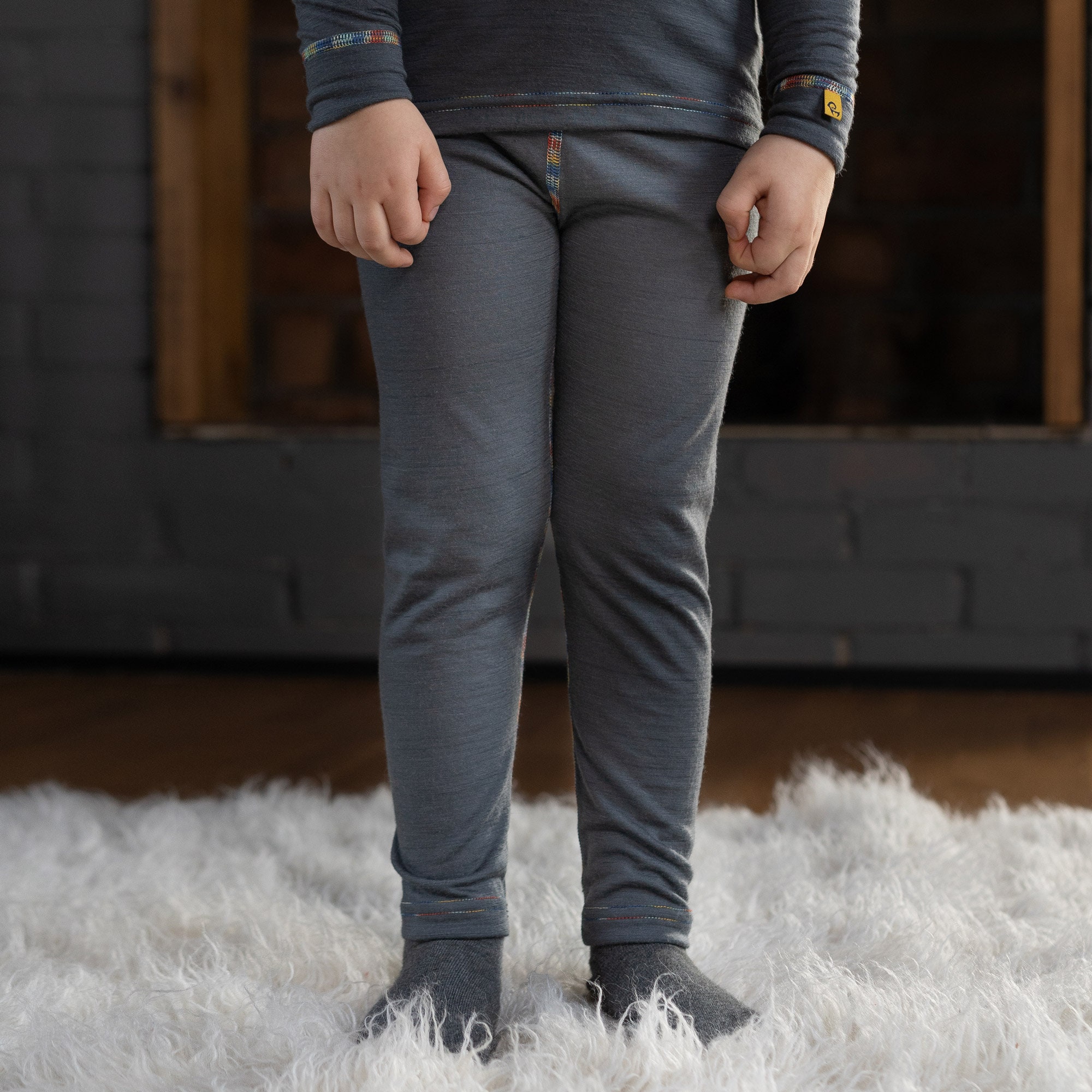 Merino Wool Mens Leggings Workout Leggings Soft Breathable Leggings Thermal  Sweatpants Lounge Wear Sustainable Clothing Rub 250gsm Black 