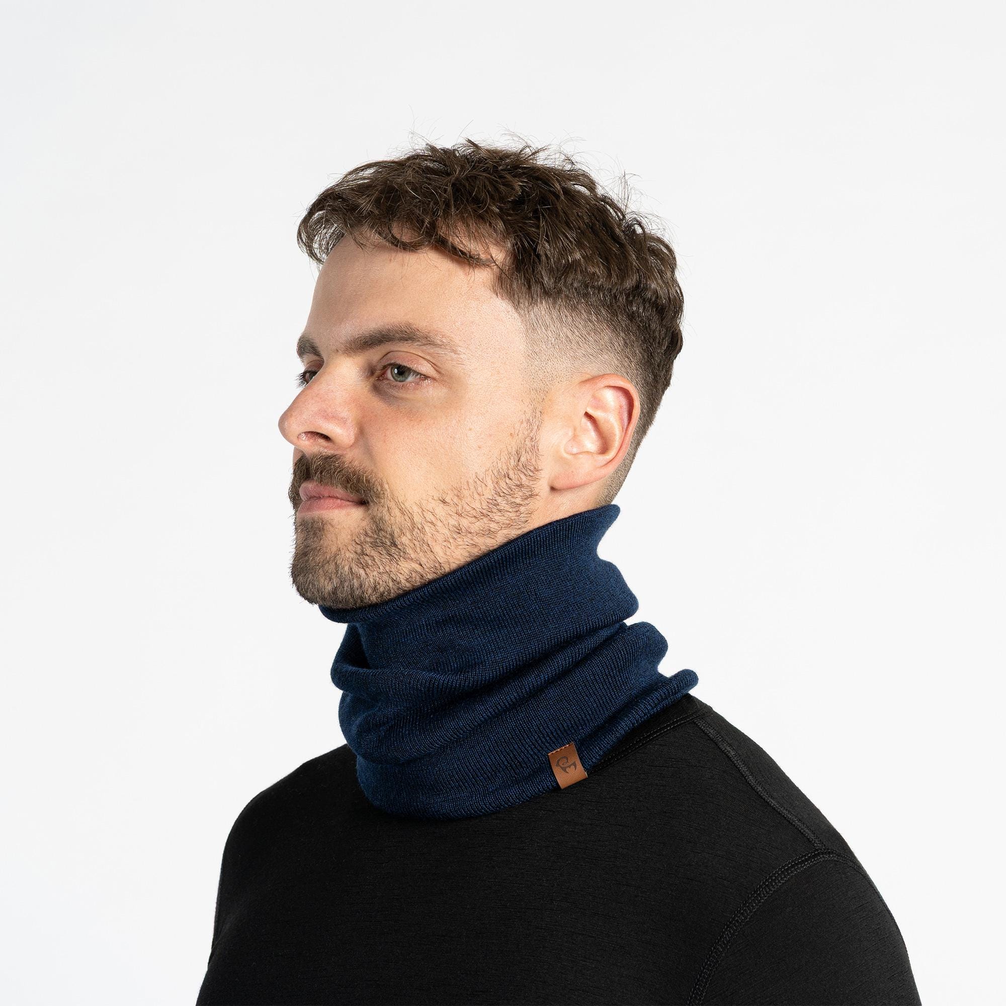 MoKo Fleece Neck Warmer 2Pack, Windproof Neck Gaiter Face