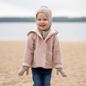 Merino Balaclava for Kids Knit Balaclava Toddler Balaclava Wool Balaclava Kids Accessories Winter Hat Merino Balaclava for Baby