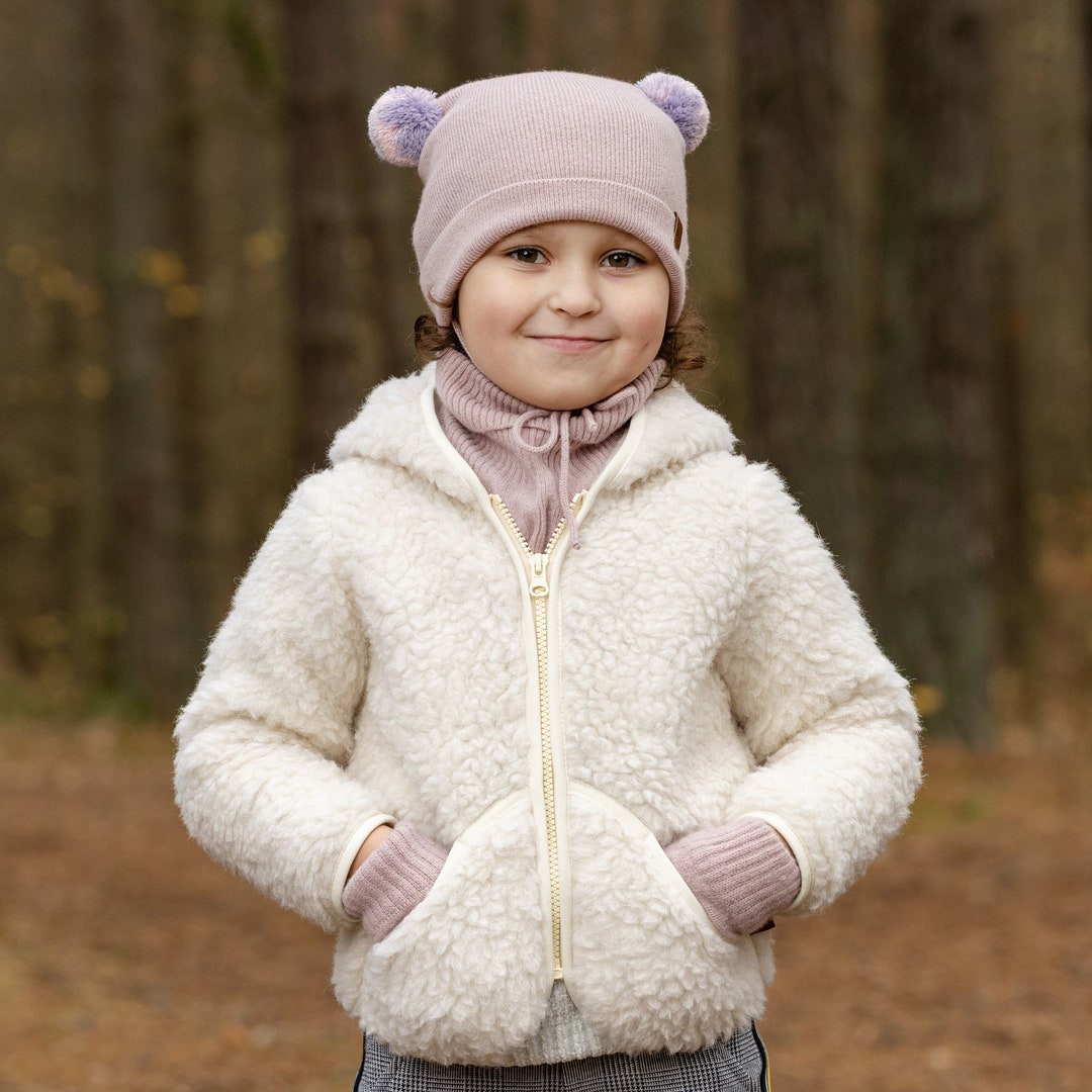 Kids Teddy Bear Jacket Fleece Hooded Jacket Coat for Toddler Etsy