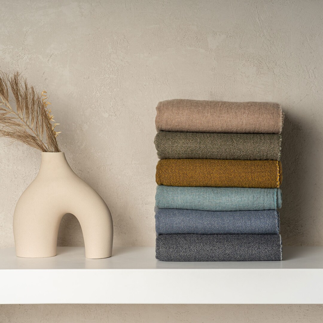 100 Merino Wool Luxury Blanket Virgin Wool Blanket Merino Throw