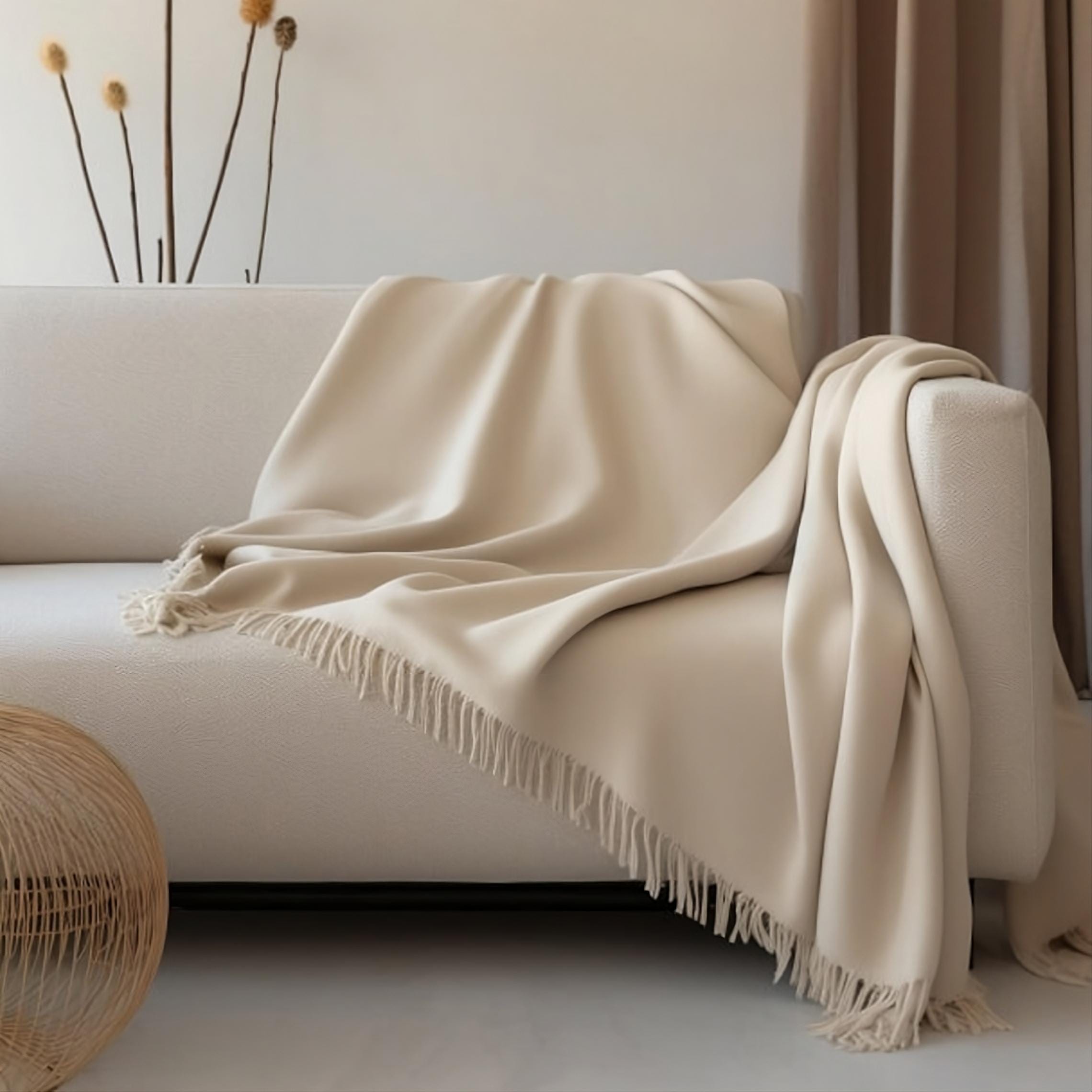 H Throw Blanket Etsy UK