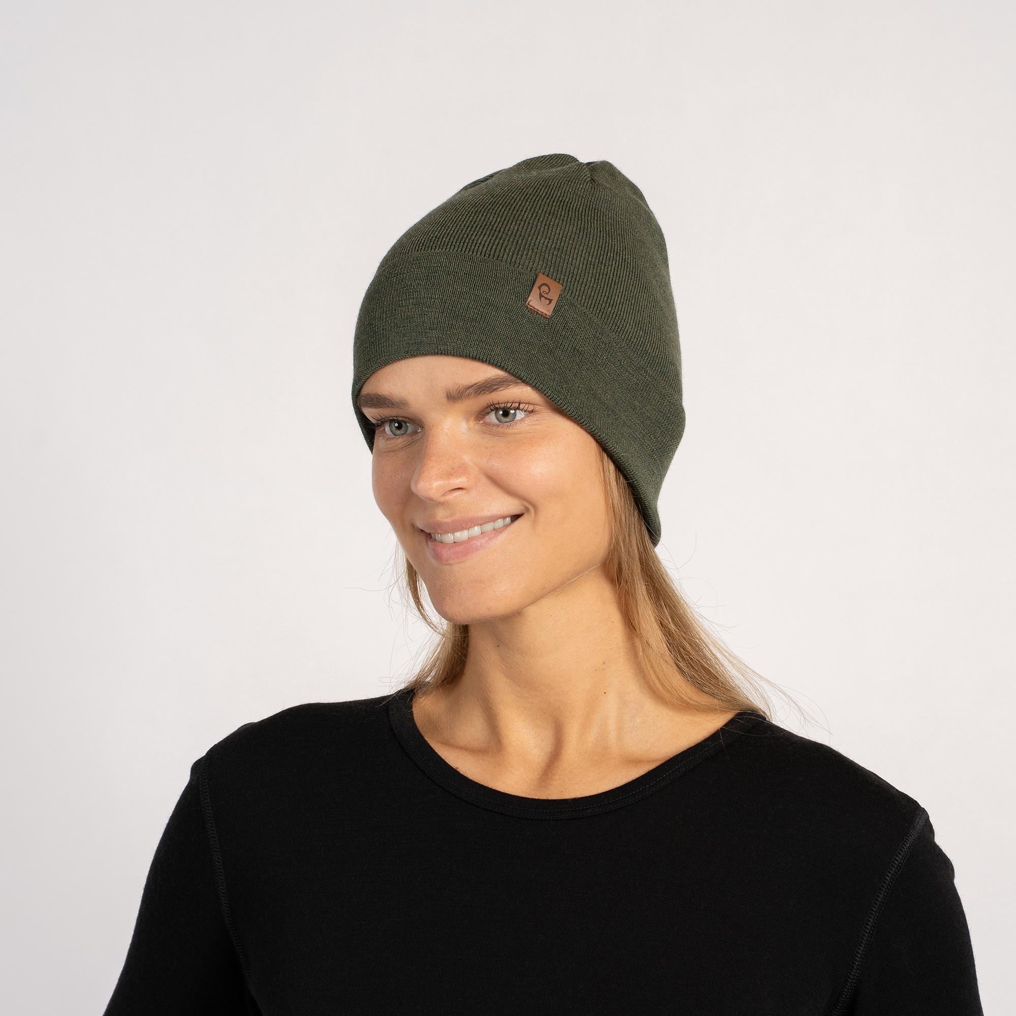 Unisex Liner Beanie Merino Wool Beanie Hiking Hat Knit  display picture 3