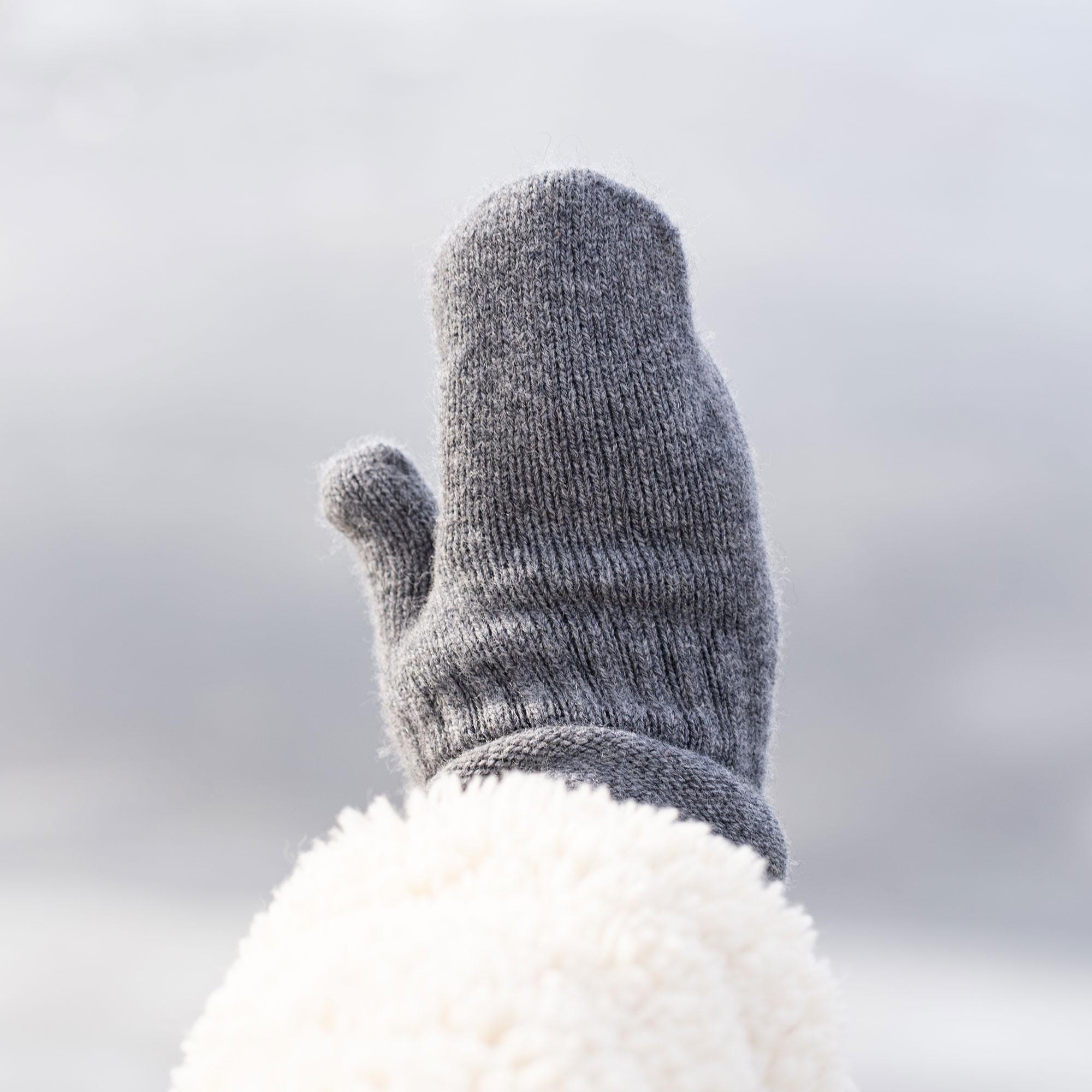 Damen Winter-Set Mütze, Handschuhe, Schal – Mit Fellbesatz, 100% Polyester, In 13 Farben, Kuschelig Warm