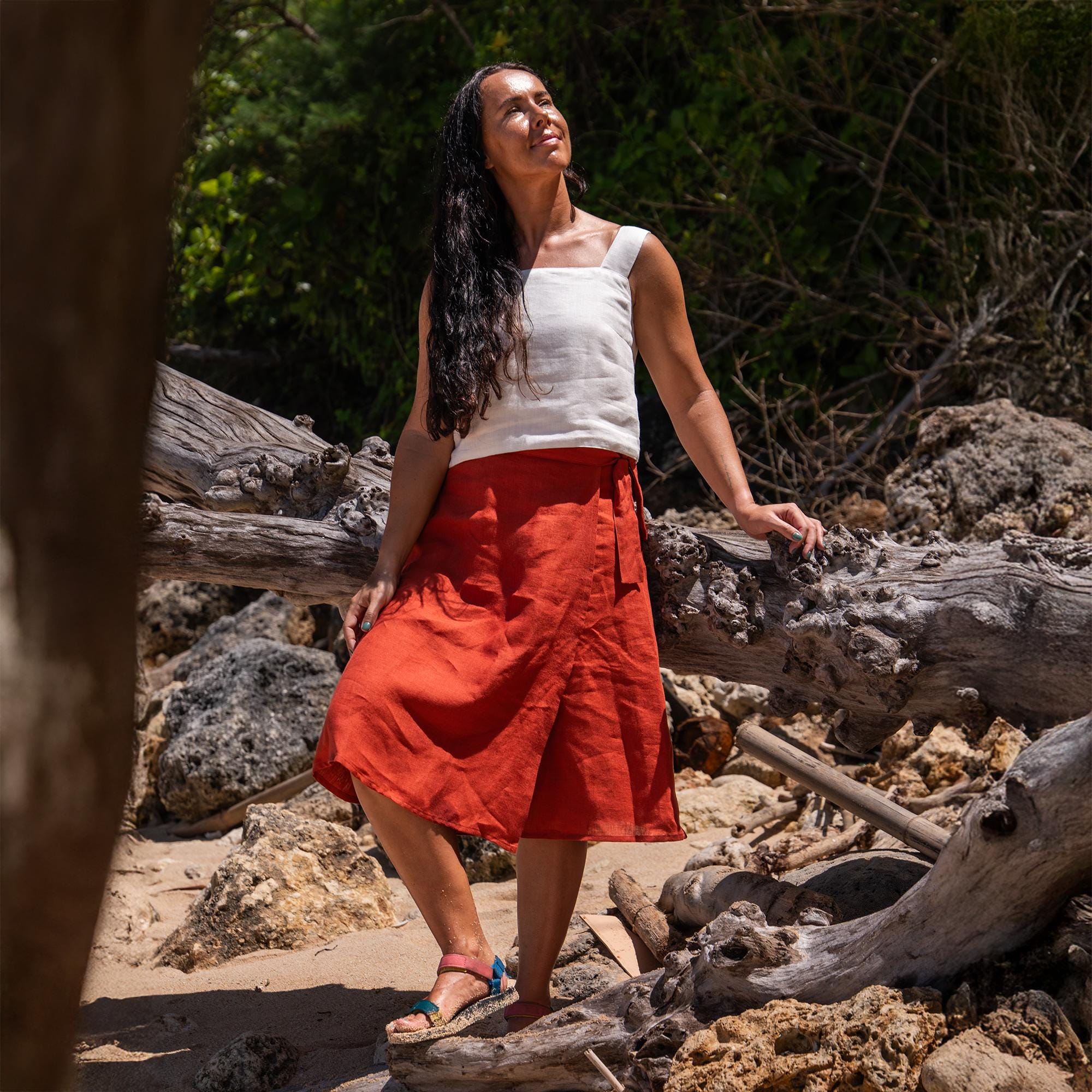 【mnem】 summer wrap skirt pants il_1080xN.5975312593_nkhm.jpg