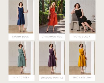 Wrap Dress Obi Belt Style Linen Wrap Dress With Pockets Summer Wrap Dress  Linen Long Dress Waist Belt Wrap Dress Multiway Dress HAILEY - Etsy