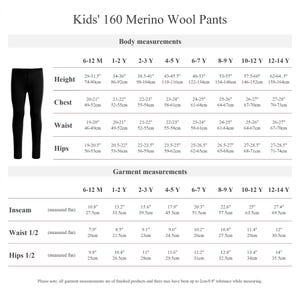 Merino Wool Kids Loungewear Set Merino Set Long Sleeve Shirt & Unisex Pants Baby Girl Boy Two Piece Set Baby Clothes image 12