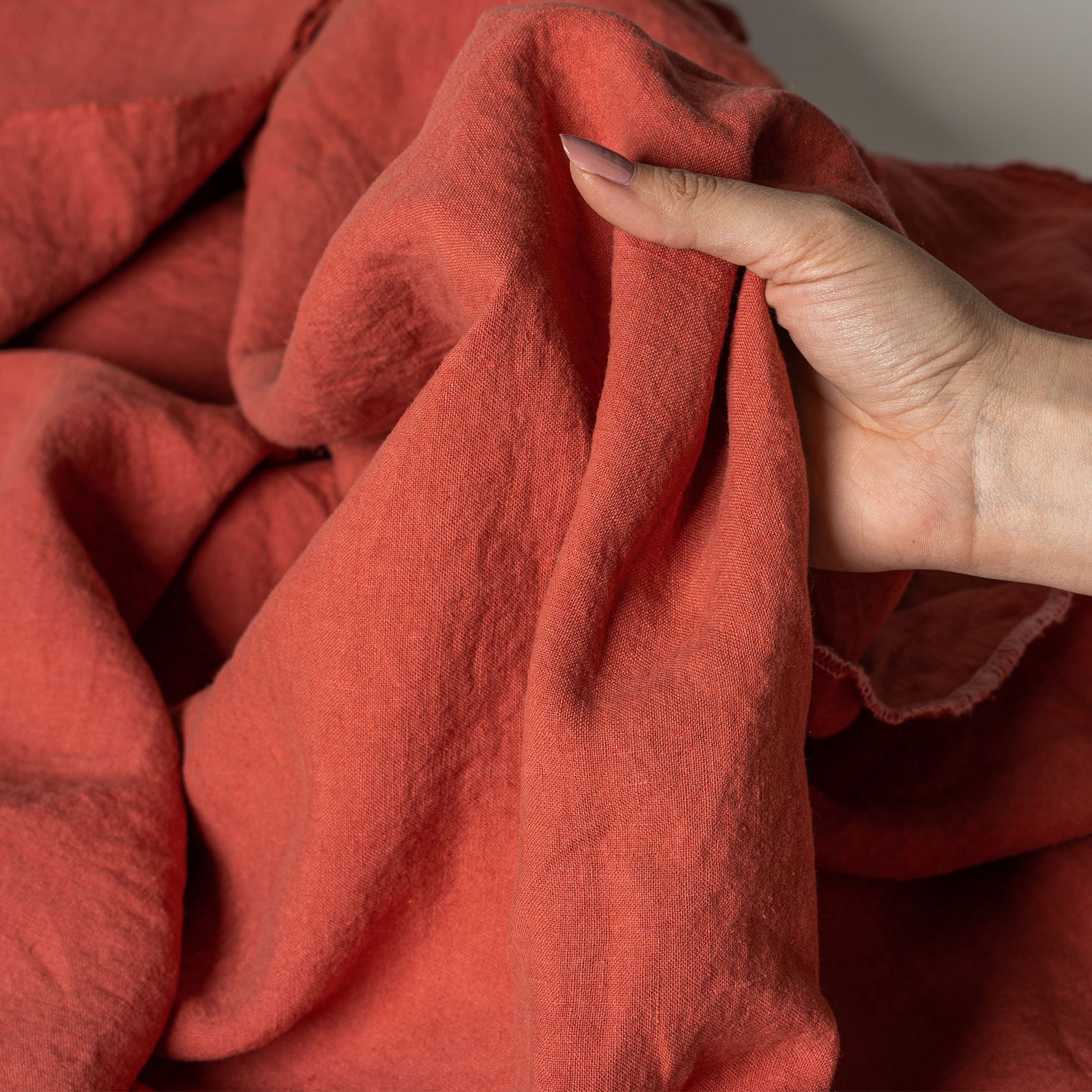 Sustainable 100 Linen Fabric by the Yard or Meter/Natural Etsy