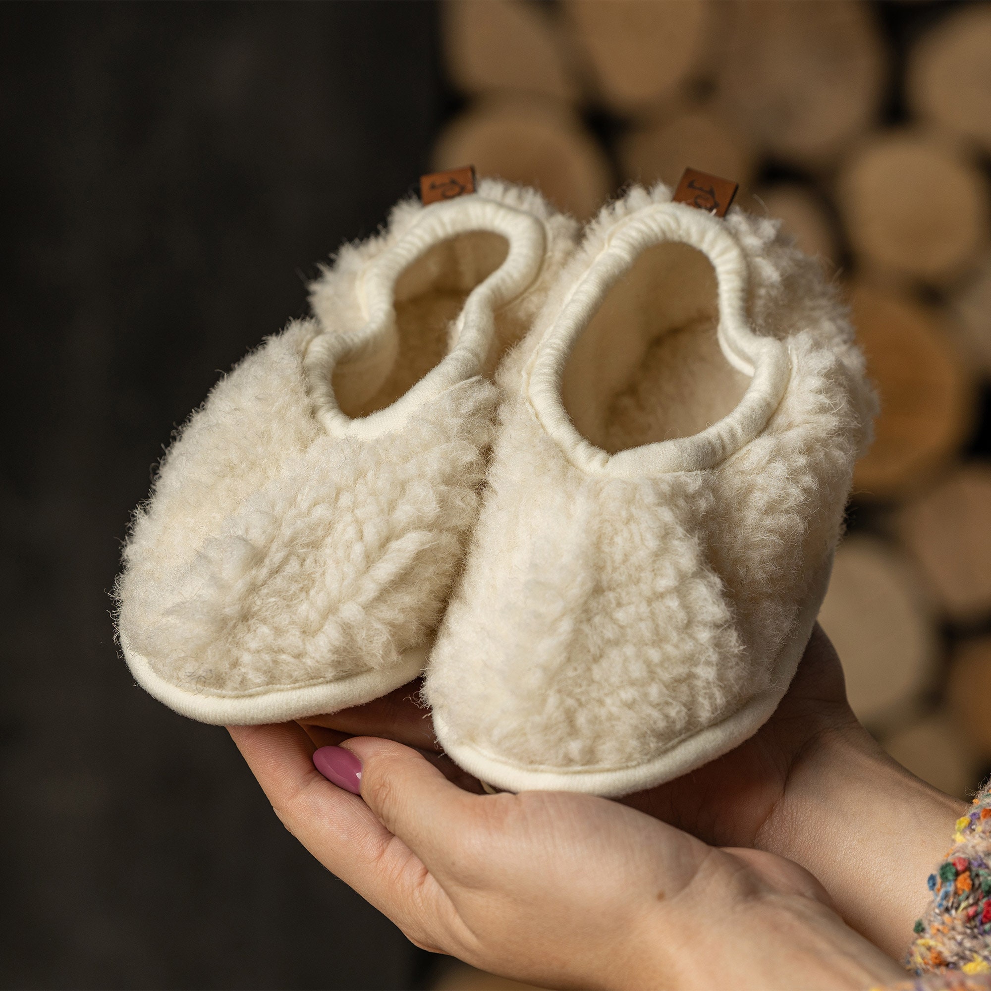 Kids fleece slippers sale