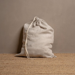 Leinen Kleidungsstück Aufbewahrungstasche Reise Aufbewahrungstasche Kleidung Tasche Natürliche Wäsche Organisation Kordelzug Tasche Raum Organisation