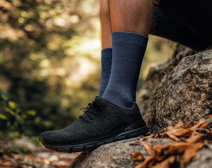 Merino Socks for Men Merino Wool Socks Durable Socks Everyday Socks Fall Socks Mens Dress Socks Hike Socks for Men Running Socks