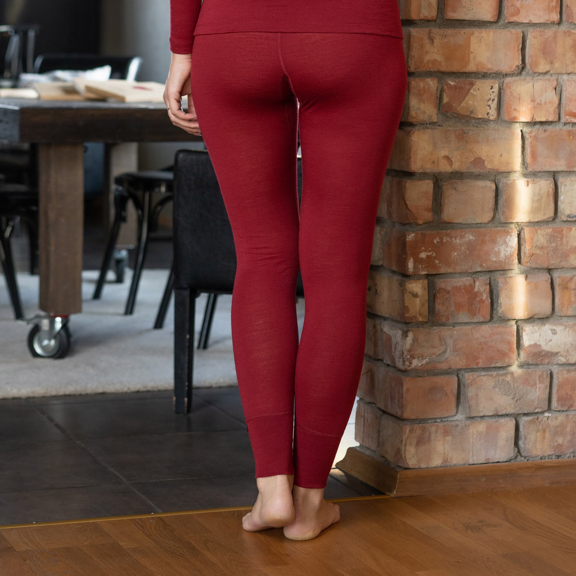 Yoga Legging for Woman Thermal Base Layer Leggings With Waistband