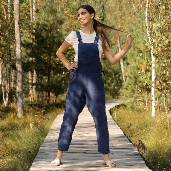 summer Pinafore Jumpsuit/adult 