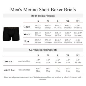 Natürliche Herren Unterwäsche Boxershorts für Männer Merino Wolle Boxer Briefs Natürliche nachhaltige Unterwäsche 160gsm Schwarz Bild 11