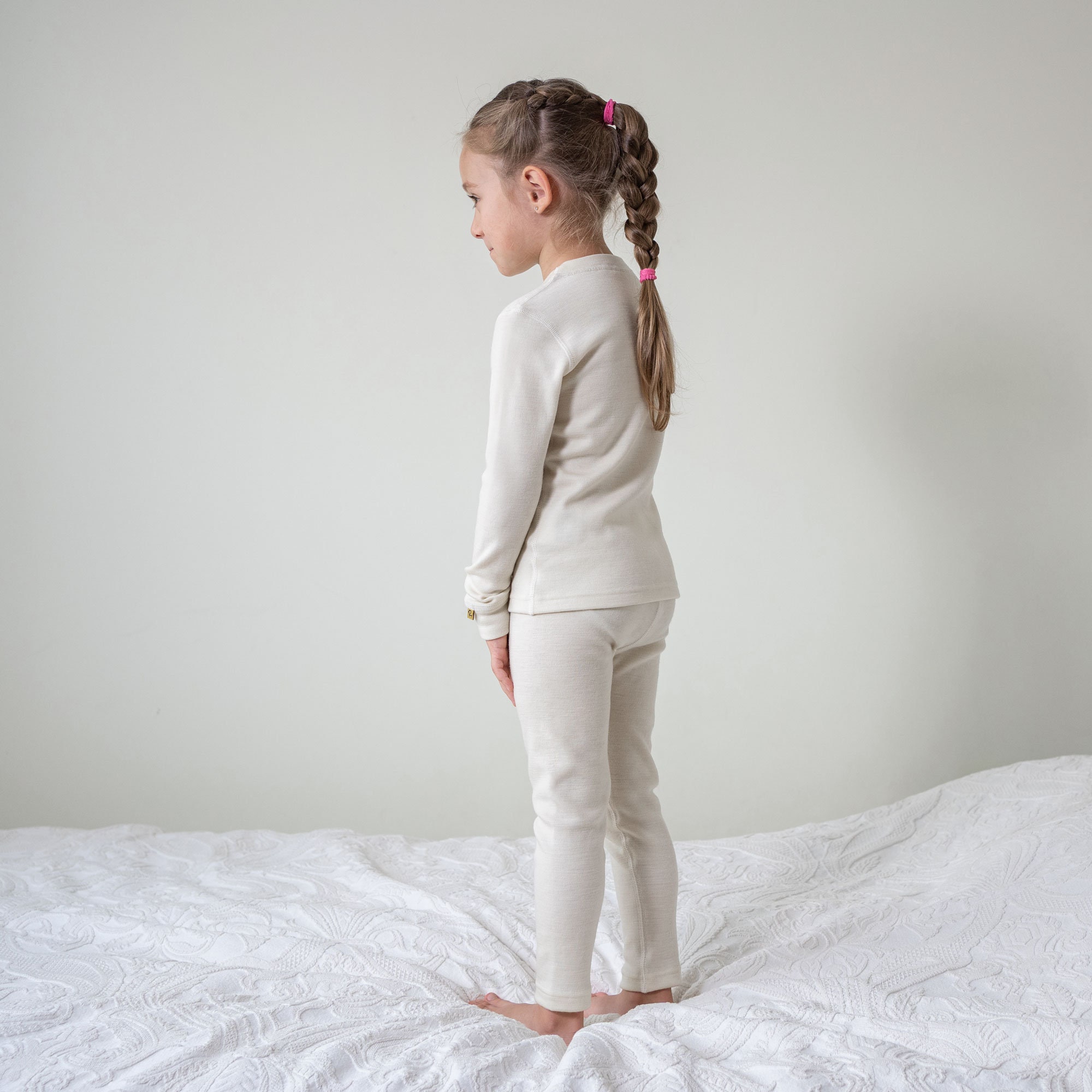 住まい/暮らし/子育て Lan jt Kids Long Sleeve Shirt & Toddler Leggings Two Piece Set Baby