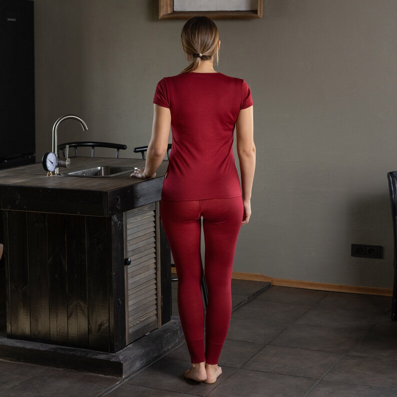 Merino Wool Matching Pajamas for Christmas Etsy