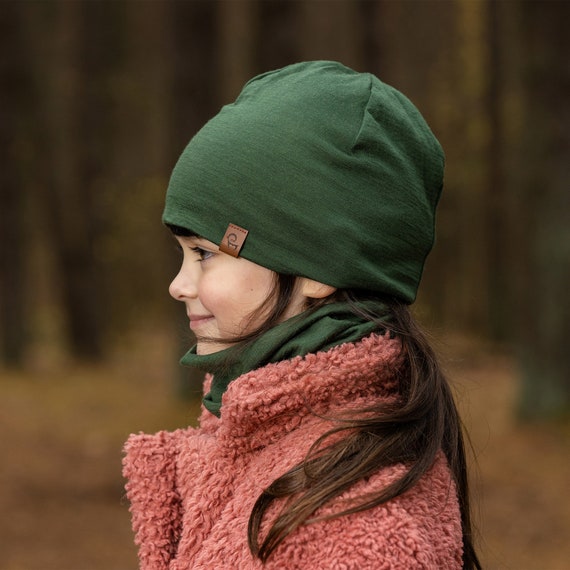 Bonnet tricoté en laine mérinos pour femme ❤️ menique