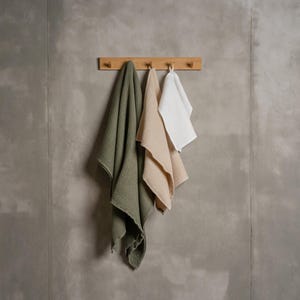 Bath Towels Linen Waffle Weave Bathroom Towels Guest Towel Soft Body Towels Unisex Bathroom Towels Waffle Linen Face Towel Bathroom Decor