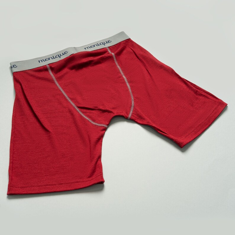 Organic Underwear Men's Boxer Shorts/Merino Wool Etsy