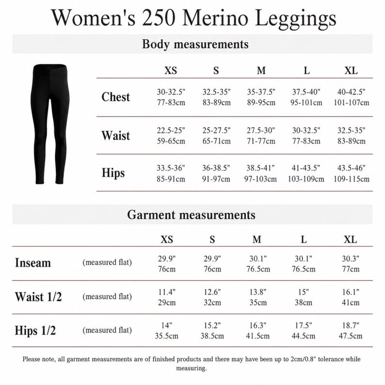 Natural Merino Wool Leggings for Women Lounge Wear High Waist Leggings Breathable Soft Leggings Merino Clothing Sustainable Gifts 250gsm image 11