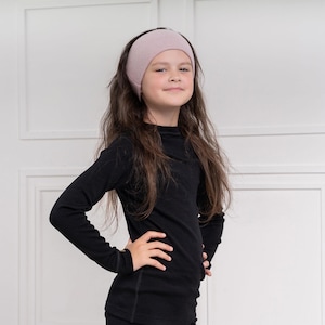 Wool Headband for Kids Warm Headband Merino Wool Headband Fall Accessories for Kids Headband for Girls Unisex Headband Wool Hairband