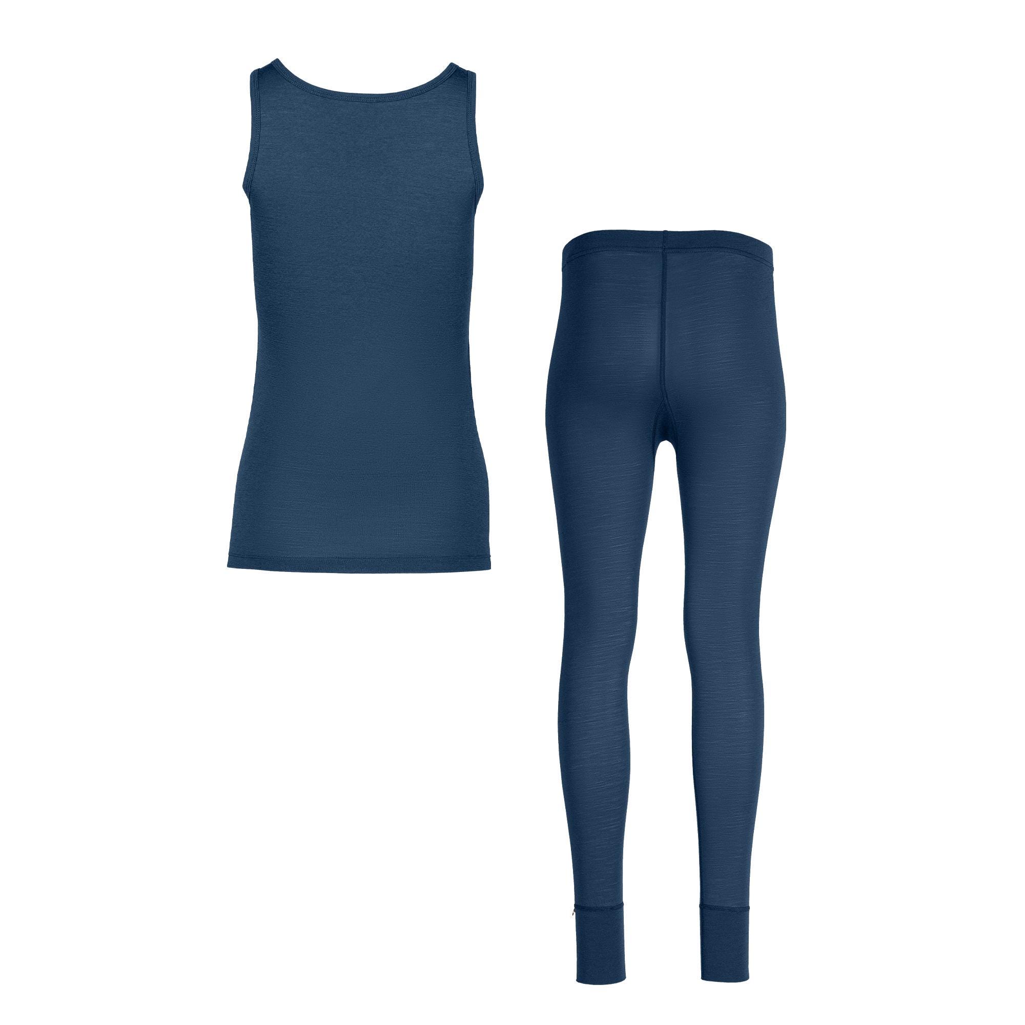 Activewear Matching Set Merino Wool Workout Set of Tank Top  display picture 1