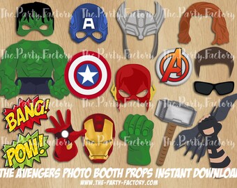 Avengers Photo Booth Etsy Avengers Photo Booth Etsy
