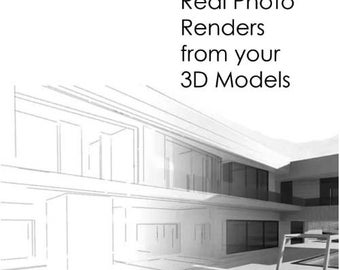 Real Photo Renders from your 3D Model