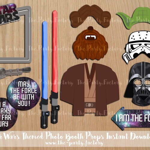 Star Wars Photo Booth Props - Etsy
