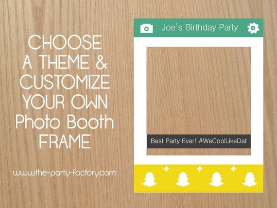 Social A Photo Booth Frame Instant Printables - Plywood Photo Booth Frame Social A Photo Booth Frame Instant Printables - Plywood Photo Booth Frame