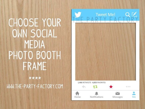 Social A Photo Booth Frame Instant Printable - Plywood Photo Booth Frame Social A Photo Booth Frame Instant Printable - Plywood Photo Booth Frame