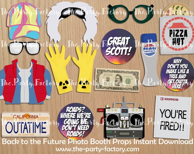 Corpse Bride Themed Photo Booth Props Instant Download, PRINTABLES