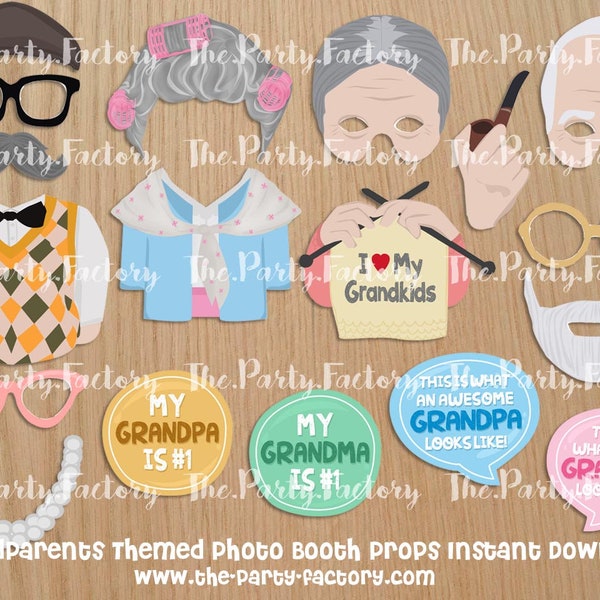 grandparents day photo booth frame