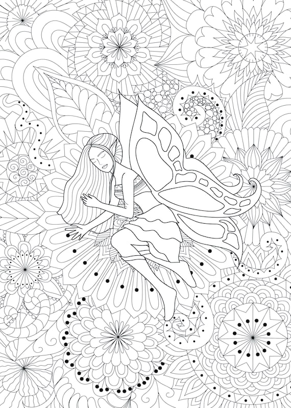 Coloriage Féerique Adulte: Livre de coloriage pour adultes antistress, coloriage  adulte fantastique, coloriage adulte femme art, coloriage portra  (Paperback)